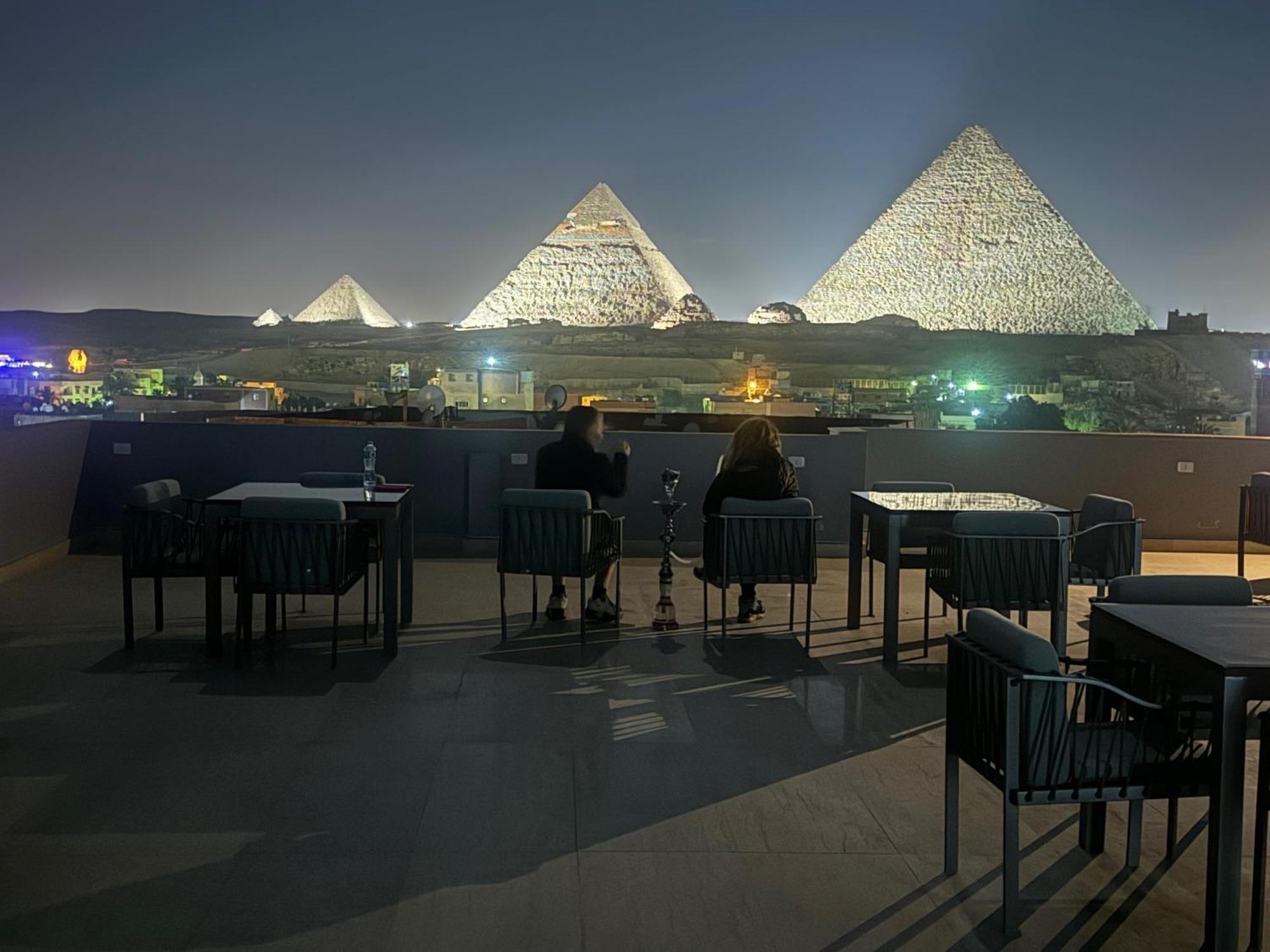 Pyramids Hotel Kafrat al Jabal ภายนอก รูปภาพ